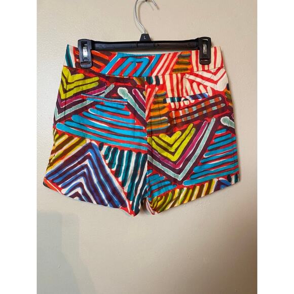 J.Crew Womens Geo Brushstroke Short 3” inseam shorts -- Size 4 - Picture 3 of 6